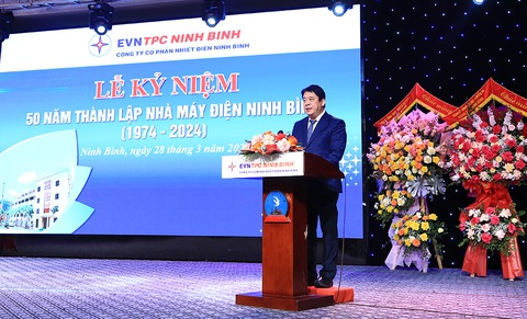 Lễ kỷ niệm 50 năm thành lập Công ty cổ phần Nhiệt điện Ninh Bình- Ảnh 4. Lễ kỷ niệm 50 năm thành lập Công ty cổ phần Nhiệt điện Ninh Bình- Ảnh 4.