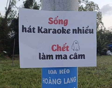 Ảnh vui 31-3: Lời cảnh báo dành cho hàng xóm tối ngày hát karaoke- Ảnh 1. Lấy độc trị độc.