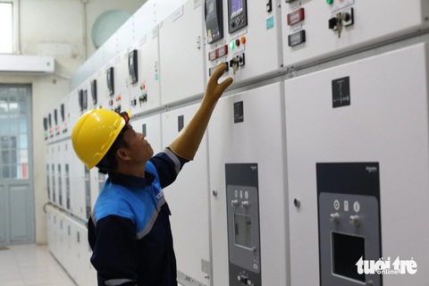 Sawaco đảm bảo cấp nước liên tục trong mùa khô- Ảnh 2. Sawaco cũng chủ động ứng phó biến đổi khí hậu, xâm nhập mặn bằng cách điều phối công suất cấp nước của các nhà máy - Ảnh: LÊ PHAN