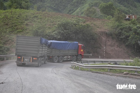 Những dự án giúp Quảng Trị kết nối các tỉnh Nam Lào, Đông Bắc Thái Lan với Thái Bình Dương- Ảnh 3. Năm 2023, có 2,2 triệu tấn than nhập từ tỉnh Sê Kông vào Quảng Trị - Ảnh: HOÀNG TÁO