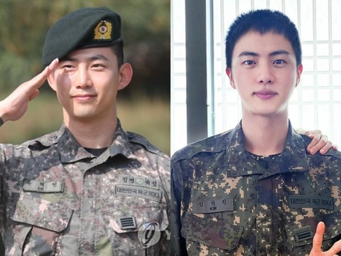Ok Taecyeon (trái) và Jin đều đảm nhận vị trí trợ lý huấn luyện viên Ok Taec Yeon (trái) và Jin đều đảm nhận vị trí trợ lý huấn luyện viên