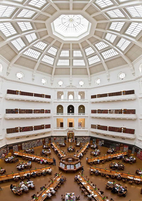 Thư viện quốc gia Victoria ở Úc Ảnh: State Victoria Library Thư viện quốc gia Victoria ở Úc Ảnh: State Victoria Library