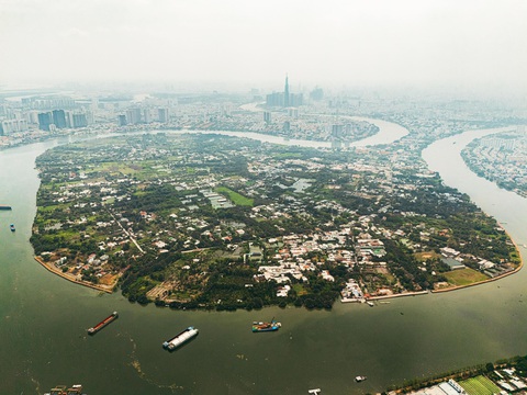 Bán đảo Thanh Đa thành công viên được không?- Ảnh 5. Dáng hình đẹp của bán đảo Thanh Đa - Ảnh: THANH HIỆP
