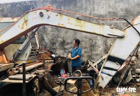Vụ phường phải bồi thường vì giữ xe trái luật: Trước mắt ứng ngân sách, ai sai phải hoàn lại- Ảnh 1. Chiếc xe trong vụ phường giữ xe trái luật - Ảnh: ĐOÀN CƯỜNG