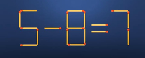 Thử tài IQ: Di chuyển một que diêm để 3+3=8 thành phép tính đúng- Ảnh 5. Thử tài IQ: Di chuyển một que diêm để 3+3=8 thành phép tính đúng- Ảnh 5.