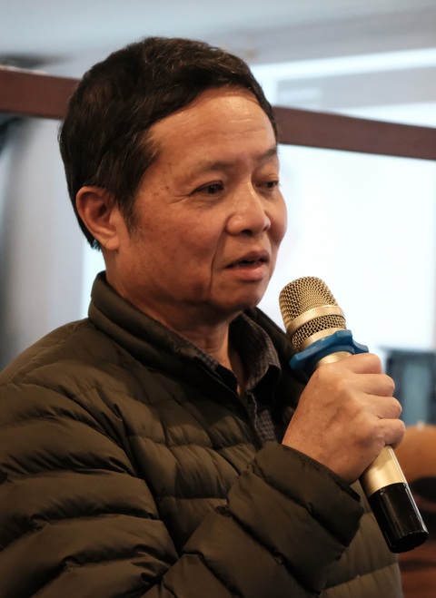 Từ 'sạn' phim Đào, phở và piano- Ảnh 3. Họa sĩ Phạm Quốc Trung - Ảnh: ĐẬU DUNG