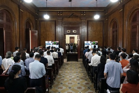 Hệ sinh thái Vạn Thịnh Phát gồm những công ty nào?- Ảnh 4. Những người có quyền và nghĩa vụ liên quan tham gia phiên tòa - Ảnh: HOÀNG HÙNG