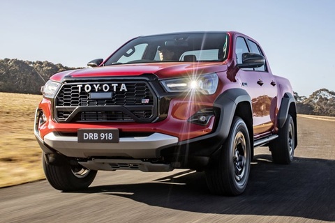 Toyota Hilux hiệu suất cao sắp về Đông Nam Á, khó về Việt Nam- Ảnh 1. Phiên bản Revo GR Sport là bản nâng cấp hiệu suất thực thụ chứ không phải chỉ là bản nâng cấp thiết kế như xe GR Sport của Toyota thường thấy - Ảnh: Toyota