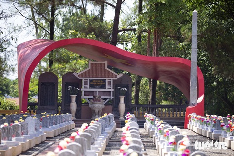 69 tỉ đồng nâng cấp khu mộ liệt sĩ Hà Nội tại Nghĩa trang Trường Sơn- Ảnh 1. Khu mộ liệt sĩ Hà Nội tại Nghĩa trang liệt sĩ quốc gia Trường Sơn sẽ được nâng cấp trong năm nay - Ảnh: HOÀNG TÁO