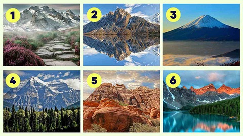 Quiz: Ngọn núi tiết lộ tính cách tiềm ẩn trong con người bạn- Ảnh 1. Quiz: Ngọn núi tiết lộ tính cách tiềm ẩn trong con người bạn- Ảnh 1.