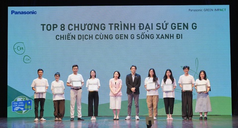 Tập đoàn Panasonic và nỗ lực hàng đầu hướng tới mục tiêu trung hòa carbon- Ảnh 4. Top 8 sáng kiến xanh xuất sắc nhất từ các Đại sứ Gen G đầy tài năng