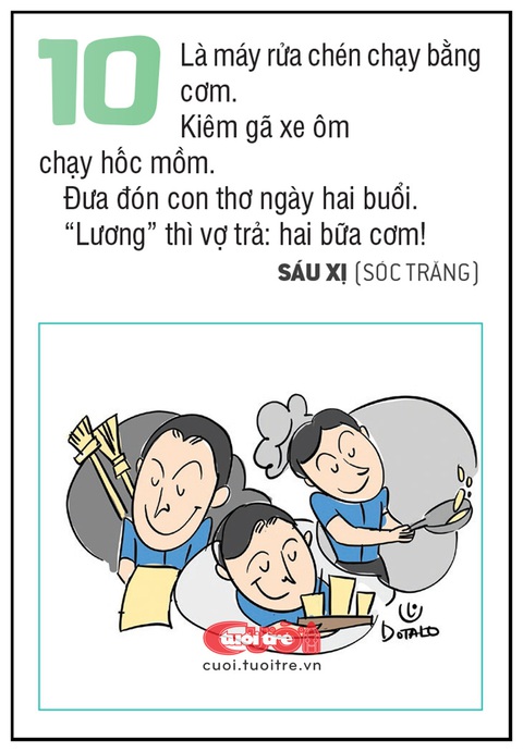 10 đúc kết về thân phận đàn ông nửa đầu thế kỷ 21- Ảnh 10. Đàn ông có phải là máy rửa chén chạy bằng cơm?
