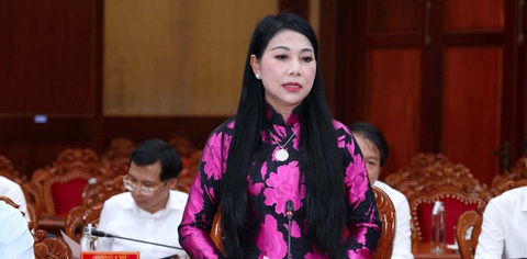 Bắt bí thư Tỉnh ủy Vĩnh Phúc Hoàng Thị Thúy Lan và chủ tịch UBND tỉnh Lê Duy Thành- Ảnh 1. Bí thư Tỉnh ủy Vĩnh Phúc Hoàng Thị Thúy Lan - Ảnh: vinhphuc.gov.vn