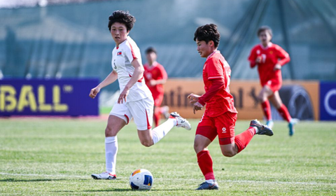 U20 nữ Việt Nam thua 0-6 trước U20 nữ CHDCND Triều Tiên và sớm chia tay VCK U20 châu Á 2024 từ vòng bảng - Ảnh: AFC U20 nữ Việt Nam thua 0-6 trước U20 nữ CHDCND Triều Tiên và sớm chia tay VCK U20 châu Á 2024 từ vòng bảng - Ảnh: AFC