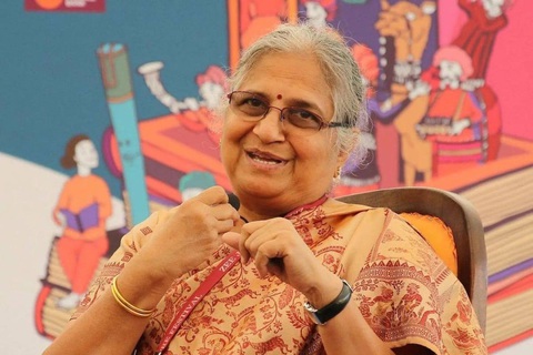 Bà Sudha Murthy, mẹ vợ Thủ tướng Anh Rishi Sunak, được bổ nhiệm vào Thượng viện Ấn Độ ngày 8-3 - Ảnh: INSTAGRAM/Sudha Murthy Bà Sudha Murthy, mẹ vợ Thủ tướng Anh Rishi Sunak, được bổ nhiệm vào Thượng viện Ấn Độ ngày 8-3 - Ảnh: Instagram/Sudha Murthy