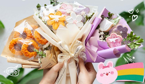 Mỗi bó hoa chỉ có giá từ 35.000 đồng - Ảnh: NVCC Mỗi bó hoa chỉ có giá từ 35.000 đồng - Ảnh: NVCC