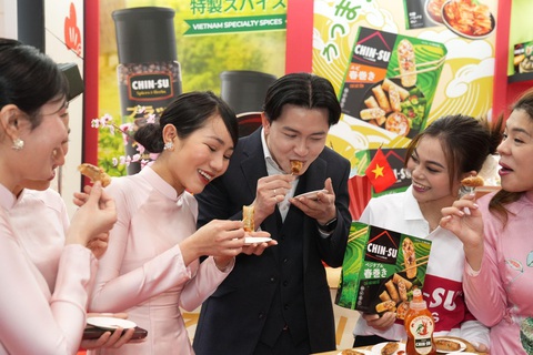 Chả giò và dưa chua Chin-su ra mắt tại Nhật- Ảnh 4. Thành công xâm nhập thị trường Nhật Bản, chả giò và dưa chua Chin-su chứng minh chất lượng đạt chuẩn quốc tế.