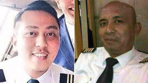 Cơ trưởng Zaharie Ahmad Shah (bên phải) và cơ phó Fariq Abdul Hamid của chuyến bay MH370 - Ảnh: 9NEWS.COM.AU Cơ trưởng Zaharie Ahmad Shah (phải) và cơ phó Fariq Abdul Hamid của chuyến bay MH370 - Ảnh: 9NEWS.COM.AU