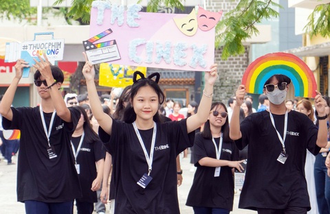 Hệ THCS trong trường chuyên: Không luyện thi vẫn đỗ, không học thêm vẫn giỏi- Ảnh 1. Học sinh Trường Trần Đại Nghĩa (TP.HCM) trong một hoạt động ngoại khóa - Ảnh: GIA HUY