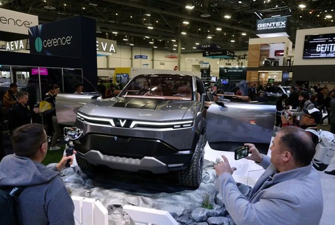 Bangkok Motor Show có gì để VinFast chọn mặt gửi vàng giới thiệu VF Wild?- Ảnh 1. VinFast VF Wild được đón nhận nồng nhiệt tại CES 2024 - Ảnh: VinFast