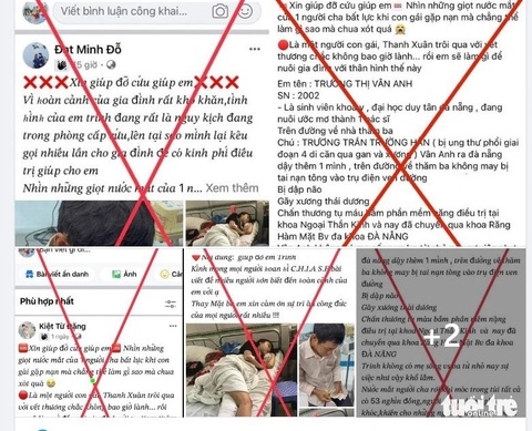 Bệnh viện cảnh báo bài đăng giả mạo kêu gọi giúp bệnh nhân nghèo- Ảnh 1. Hàng loạt bài đăng và chia sẻ kêu gọi giúp đỡ hoàn cảnh bệnh nhân khó khăn - Ảnh chụp màn hình
