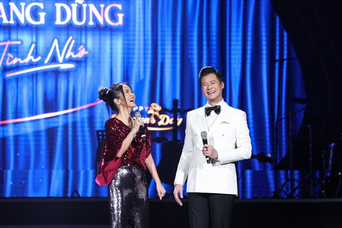 Cặp song ca có nhiều khoảnh khẳng thăng hoa trên sân khấu - Ảnh: BTC Cặp song ca có nhiều khoảnh khắc thăng hoa trên sân khấu - Ảnh: BTC