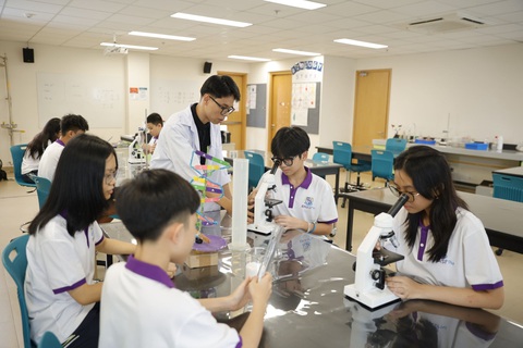 Ra mắt trường nội trú song ngữ dành cho học sinh lớp 1 đến lớp 12- Ảnh 1. Học sinh Trường EMASI - Ảnh: nhà trường cung cấp