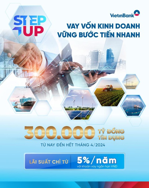 VietinBank dành 300.000 tỉ với lãi vay ‘siêu’ ưu đãi- Ảnh 1. VietinBank dành 300.000 tỉ đồng với lãi vay ‘siêu’ ưu đãi - Ảnh: VTB