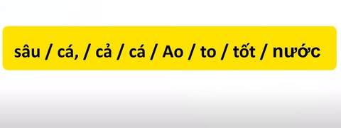 Thử tài tiếng Việt: Sắp xếp các từ sau thành câu có nghĩa (P51)- Ảnh 3. Thử tài tiếng Việt: Sắp xếp các từ sau thành câu có nghĩa (P51)- Ảnh 3.