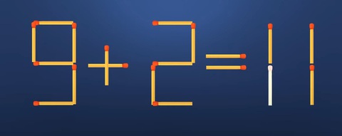 Thử tài IQ: Di chuyển một que diêm để 6+4=6-7 thành phép tính đúng- Ảnh 4.
