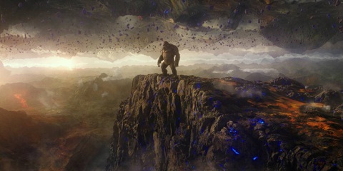 Khám phá bối cảnh khủng của bom tấn Godzilla x Kong: Đế chế mới- Ảnh 5. Khán giả du ngoạn Thế giới rỗng nhiều màu sắc, kỳ ảo