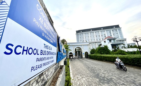 Trường tiểu học, THCS và THPT quốc tế Mỹ Việt Nam (AISVN) có trụ sở tại huyện Nhà Bè, TP.HCM - Ảnh: T.T.D. Trường tiểu học, THCS và THPT quốc tế Mỹ Việt Nam (AISVN) có trụ sở tại huyện Nhà Bè, TP.HCM - Ảnh: T.T.D.