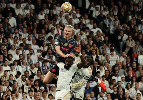 Man City hòa Real Madrid trong trận cầu có 6 bàn thắng- Ảnh 1. Man City và Real Madrid hòa nhau trong trận cầu đỉnh cao có 6 bàn thắng - Ảnh: REUTERS