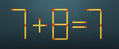 Thử tài IQ: Di chuyển một que diêm để 2-8=7 thành phép tính đúng- Ảnh 5.