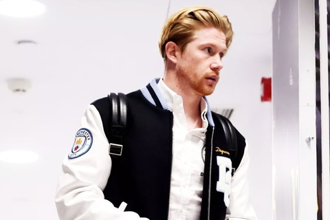Lý do De Bruyne bị Man City gạch tên ngay trước trận Real Madrid- Ảnh 1. De Bruyne không thể ra sân cùng Man City vì bệnh - Ảnh: Getty