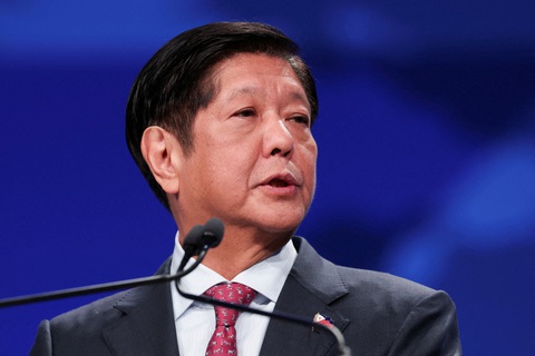 Tổng thống Philippines Ferdinand Marcos Jr. - Ảnh: REUTERS