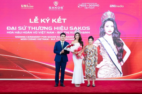 Hoa hậu Bùi Xuân Hạnh trở thành đại sứ thương hiệu của SAKOS- Ảnh 2. Hoa hậu Bùi Xuân Hạnh trở thành đại sứ thương hiệu của SAKOS- Ảnh 2.
