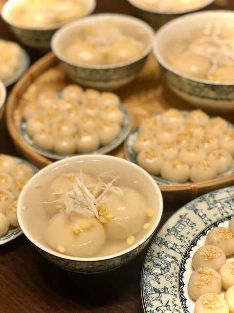 Tại sao Tết Hàn thực lại phải ăn bánh trôi bánh chay?- Ảnh 6. Bánh trôi bánh chay truyền thống trên đất khách - Ảnh: KỲ DUYÊN