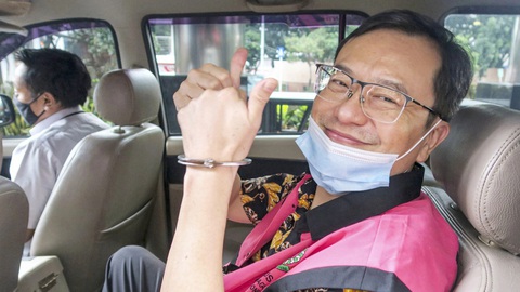 Đại gia sa chân chốn lao tù - Kỳ 7: Indonesia thu hồi tài sản tham nhũng thế nào?- Ảnh 1. Benny Tjokro từng là một trong 50 người giàu nhất Indonesia giờ đã sa vào lao lý - Ảnh: Antarafoto