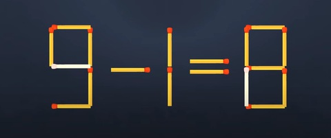 Thử tài IQ: Di chuyển hai que diêm để 7+4=5 thành phép tính đúng- Ảnh 6.