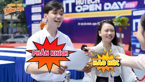 Tối nay 12-4: HUTECH lên sóng Khám phá trường học- Ảnh 1. Hoạt động sôi nổi trong ngày hội của HUTECH