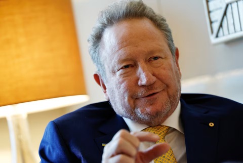 Công tố viên Úc hủy vụ kiện của tỉ phú Andrew Forrest với 'gã khổng lồ' Meta- Ảnh 1. Tỉ phú Úc Andrew Forrest - Ảnh: REUTERS