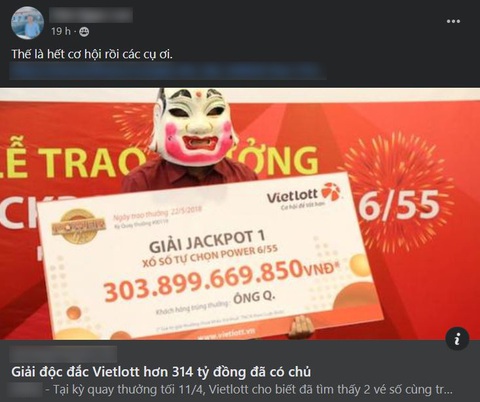 Cư dân mạng buồn vui lẫn lộn sau tin 2 người trúng số 314 tỉ đồng- Ảnh 5. Sao lại là hết?! Thua keo này ta bày keo khác.