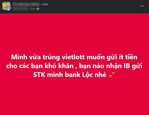 Cư dân mạng buồn vui lẫn lộn sau tin 2 người trúng số 314 tỉ đồng- Ảnh 7. Cẩn thận củi lửa! Kẻo lừa đảo nha anh em!