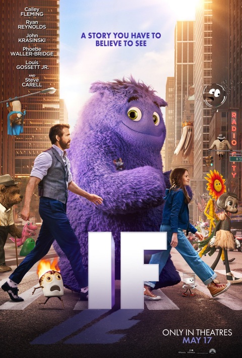 Paramount ra mắt trailer và các nhân vật hoạt hình mới trong phim 'IF'- Ảnh 1. Paramount ra mắt trailer và các nhân vật hoạt hình mới trong phim 'IF'- Ảnh 1.