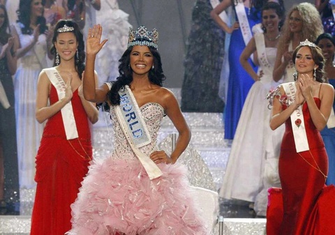 Ivian Sarcos đăng quang Miss World 2011 - Ảnh: BTC Ivian Sarcos đăng quang Miss World 2011 - Ảnh: BTC
