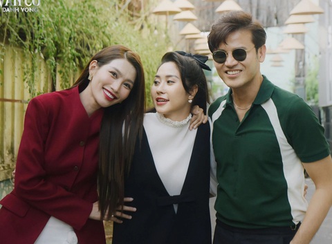 Từ phải qua: Anh Tài, Tường Vi và Chế Nguyễn Quỳnh Châu trong phim Ván cờ danh vọng - Ảnh: ĐPCC Từ phải qua: Anh Tài, Tường Vi và Chế Nguyễn Quỳnh Châu trong phim Ván cờ danh vọng - Ảnh: ĐPCC