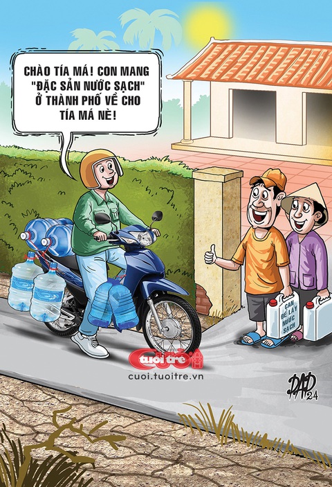 'Đặc sản' mùa hạn hán ở miền Tây- Ảnh 1.