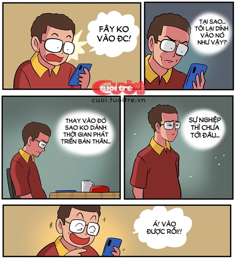 Thanh niên 'hoàn lương' khi Facebook bị lỗi- Ảnh 1. Thanh niên bất ngờ