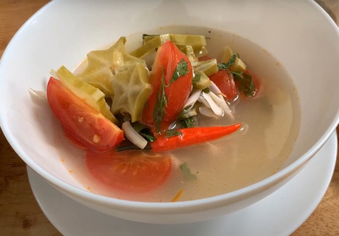 Bát canh chua cá cơm giải nhiệt mùa hè Bát canh chua cá cơm giải nhiệt mùa hè